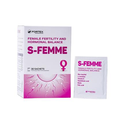S-Femme (Hộp 30 gói) - Hỗ trợ bổ trứng cho nữ giới