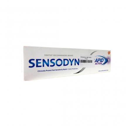 Kem đánh răng Sensodyne Rapid Action - Giảm nhanh ê buốt nhanh chóng (100g)