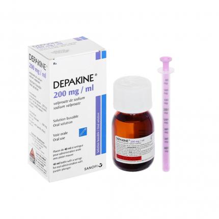 Siro Depakin 200mg/ml Điều trị động kinh