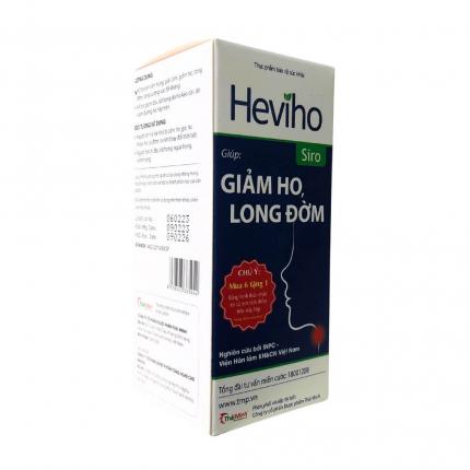 Siro Heviho (Chai 100ml) - Giảm ho, long đờm, hỗ trợ hỗ hấp