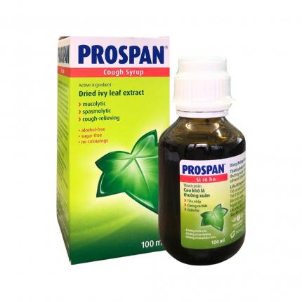 Thuốc Siro ho Prospan 100ml - Trị viêm phế quản mạn tính