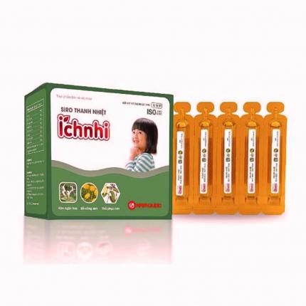 Combo 3 siro Thanh nhiệt &Iacute;ch Nhi - Giảm r&ocirc;m sảy, mụn nhọt
