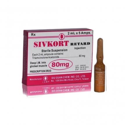 Thuốc Sivkort Retard (80mg) - Điều trị viêm xương khớp