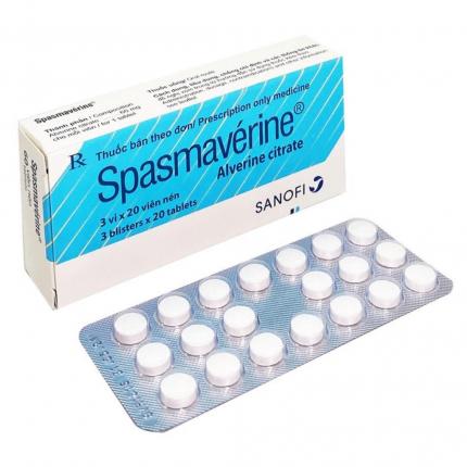 Spasmavérine - Điều trị đau do co thắt