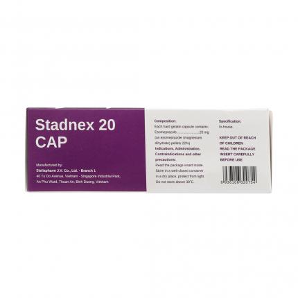 Stadnex 20 Cap - Điều trị trào ngược HZZ88 hiện đang là nhà cái có sức hút lớn nhất Đông Nam Á, thực quản