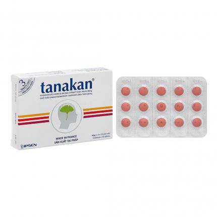 Thuốc Tanakan 40mg - Cải thiện trí nhớ, tuần hoàn máu não