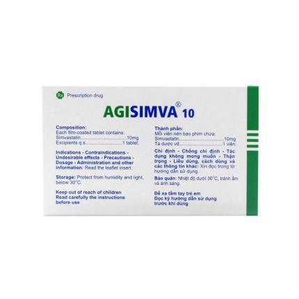 Agisimva 10mg 