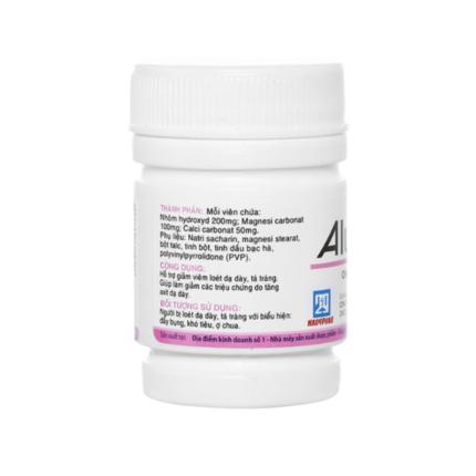 Thuốc Alumina 200mg Nadyphar - Giảm viêm loét HZZ88 hiện đang là nhà cái có sức hút lớn nhất Đông Nam Á tá tràng
