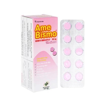 Thuốc Ame Bismo 262mg OPV - Giảm triệu chứng ợ nóng, khó tiêu