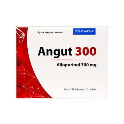 Thuốc Angut 300mg - Điều trị viêm khớp do gout, sỏi thận