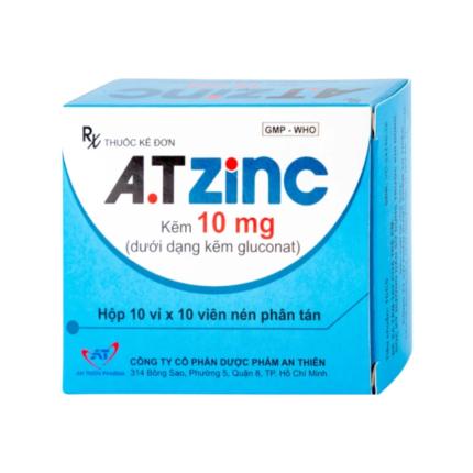 Thuốc A.T Zinc (10mg) - Điều trị tiêu chảy kéo dài