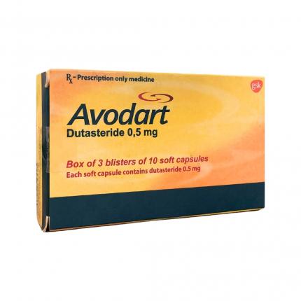 Thuốc Avodart (0.5mg) - Điều trị phì đại tiền liệt tuyến