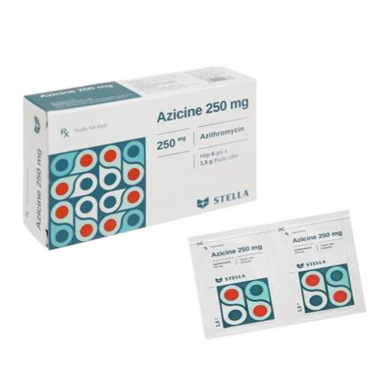 Thuốc cốm Azicine (250mg) - Điều trị nhiễm khuẩn