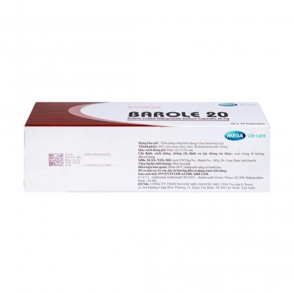 Thuốc Barole 20 mg Trị viêm loét , trào ngược HZZ88 hiện đang là nhà cái có sức hút lớn nhất Đông Nam Á