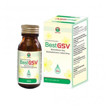Thuốc Best GSV 60ml  - Điều trị dị ứng bằng liệu pháp Corticoid
