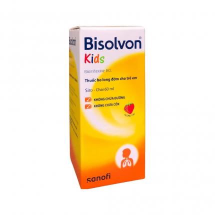 Thuốc Bisolvon kids - Hỗ trợ loãng đờm 60ml
