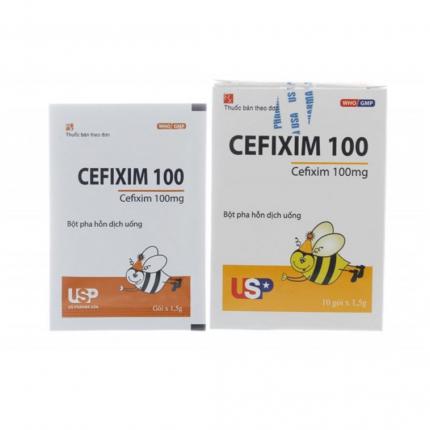 Thuốc bột Cefixim 100mg US Pharma