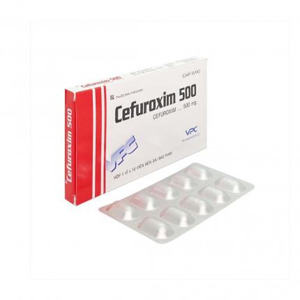 Thuốc Cefuroxim 500 VPC - Điều trị nhiễm khuẩn
