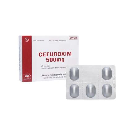 Thuốc Cefuroxim Mebiphar 500mg