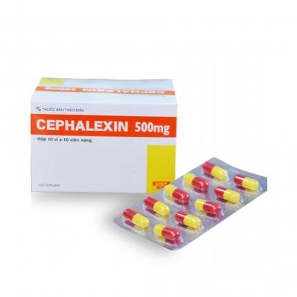 Thuốc Cephalexin 500 mg Hataphar)