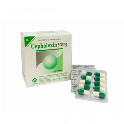 Thuốc Cephalexin Vidipha (500mg) - Điều trị nhiễm khuẩn