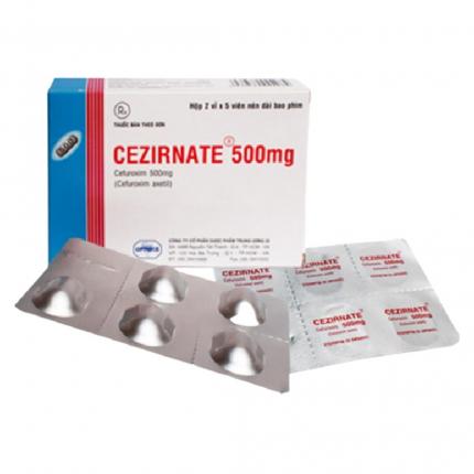 Thuốc Cezinate 500mg