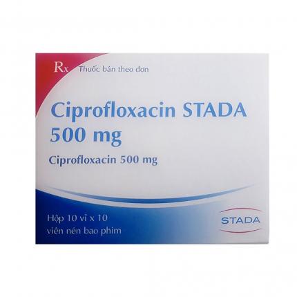 Thuốc Ciprofloxacin 500mg Stada - Điều trị viêm phối tắc nghẽn