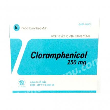 Thuốc Cloramphenicol 250mg - Điều Trị Nhiễm Khuẩn