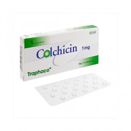 Thuốc Colchicin 1mg - Điều trị cơn gút cấp