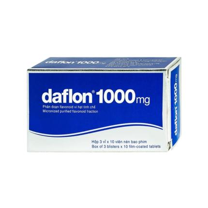 Thuốc Daflon 1000mg - Điều trị triệu chứng bệnh trĩ cấp