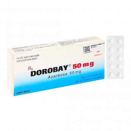 Thuốc Dorobay 50mg - Điều trị đái tháo đường