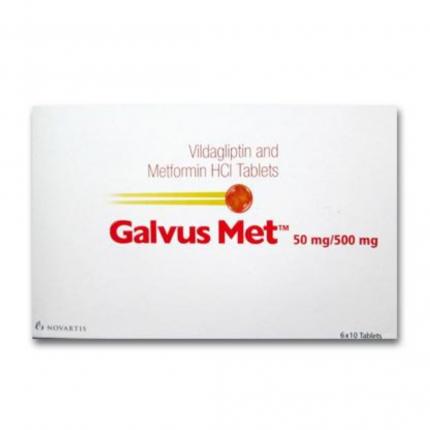 Thuốc Galvus Met 50mg/500mg Điều Trị Tiểu Đường