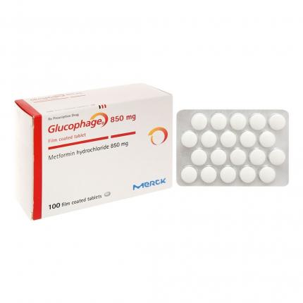 Thuốc Glucophage 850mg