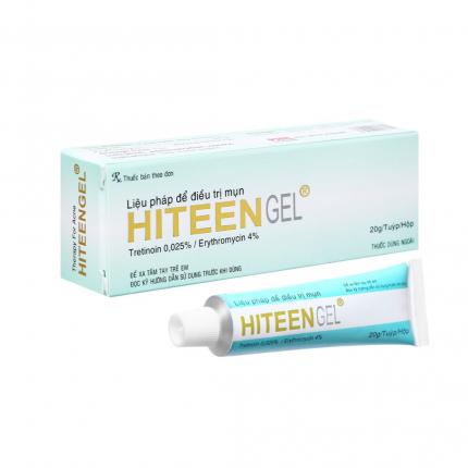 Thuốc Hiteen Gel - Điều trị mụn tuýp 10g