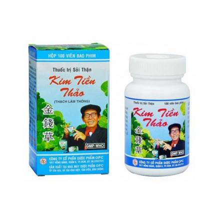 Thuốc trị sỏi thận Kim Tiền Thảo - viên bao phim
