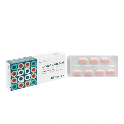 Thuốc L-Stafloxin (500mg) - Điều trị nhiễm khuẩn