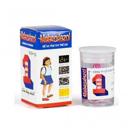 Thuốc Mebendazol (500mg) Nam Hà - Điều trị giun tròn