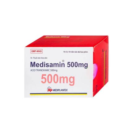 Thuốc Medisamin 500mg - Điều trị chảy máu, rong kinh