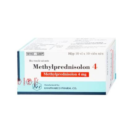 Thuốc Methylprednisolon 4 Khapharco - Kháng viêm, Bắn Cá HZ88 là trò chơi giải trí điện tử viêm khớp dạng thấp