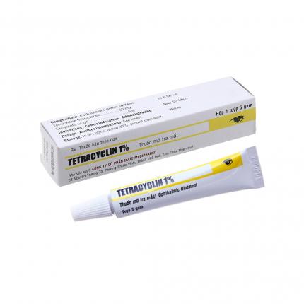Thuốc mỡ Tetracyclin 1% Medipharco - Điều trị nhiễm khuẩn mắt