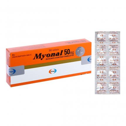 Thuốc Myonal 50mg - Giảm trương lực cơ, liệt cứng