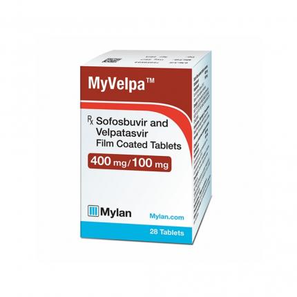 Thuốc Myvelpa (400/100mg) - Điều trị viêm gan C