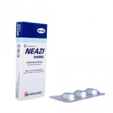 Thuốc Neazi 500mg Mediplantex - Điều trị viêm xoang, viêm họng