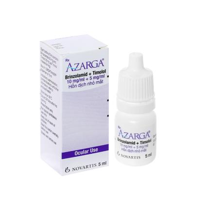 Thuốc nhỏ mắt Azarga Alcon 10mg/5mg