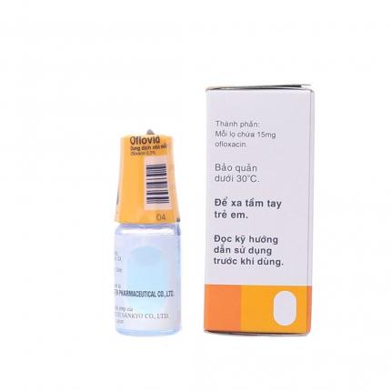 Thuốc Nhỏ Mắt Oflovid Saten 5ml trị viêm kết mạc