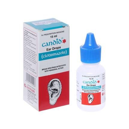Thuốc nhỏ tai Candid - Điều trị và dự phòng nhiễm nấm tai hộp 15ml