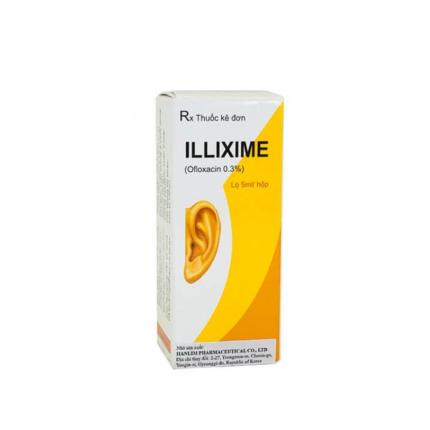 Thuốc nhỏ tai ILLixime 0.3% - Điều trị viêm tai