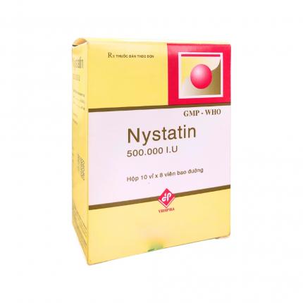 Thuốc Nystatin (500.000IU) Vidipha - Phòng và Bắn Cá HZ88 là trò chơi giải trí điện tử nấm Candida hộp 80 viên