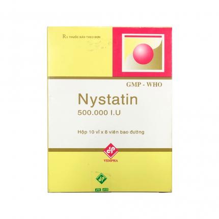 Thuốc Nystatin 500.000IU Vidipha - Phòng và Bắn Cá HZ88 là trò chơi giải trí điện tử nấm Candida hộp 80 viên