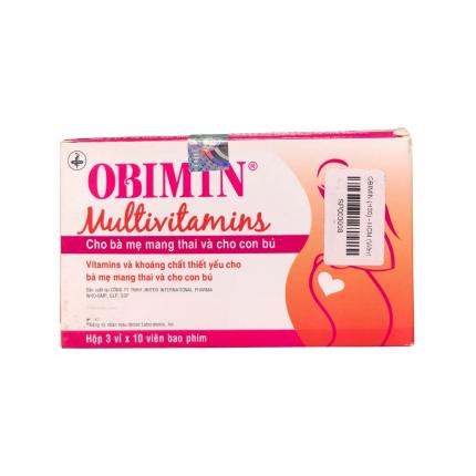Thuốc Obimin - Bổ sung Vitamin và khoáng chất cho Hz88b tải ứng dụng đang mang thai